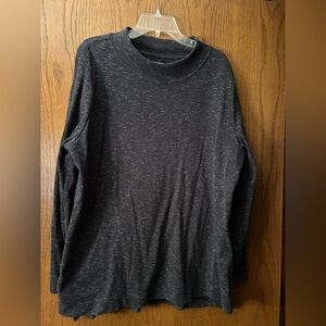 Duluth Trading Co. Women's Knit Shirt Dark Heather Gray XXL